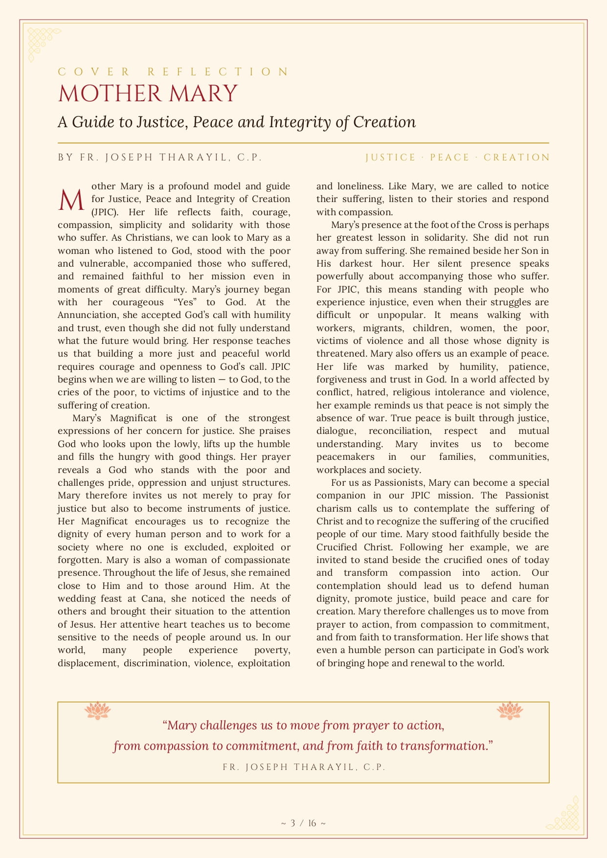 PIANO Newsletter 3